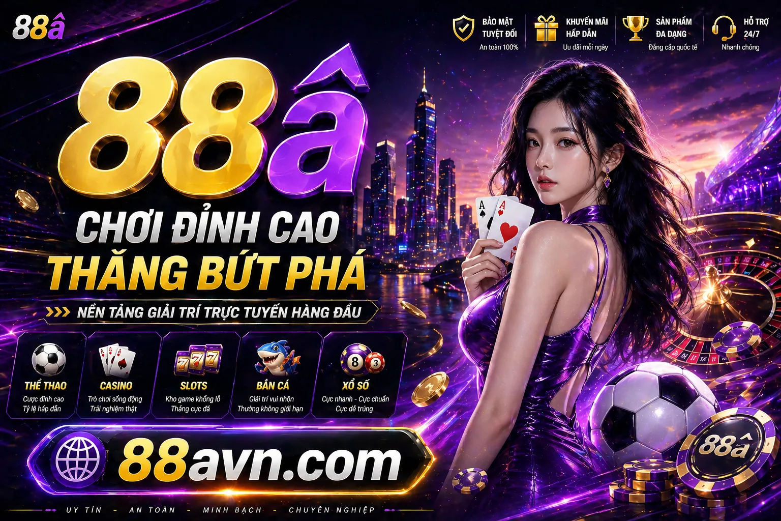 Tổng hợp các trò chơi tại vnew88 casino