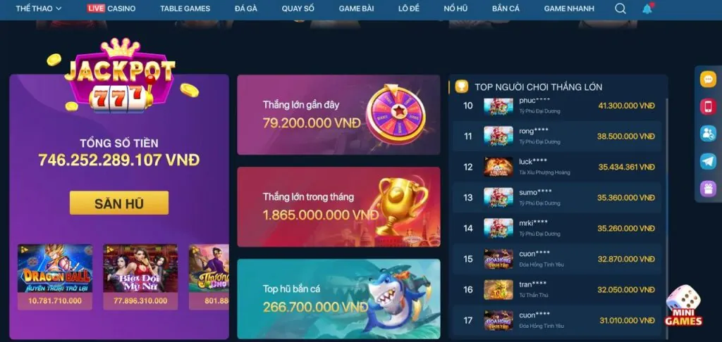 Các cấp bậc VIP của vnew88 casino